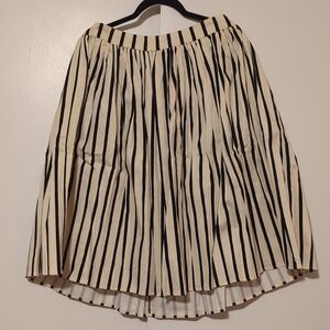 Collectif Jasmine Ghost Stripes Swing Skirt 2x